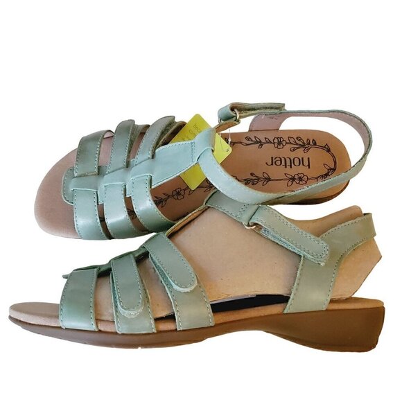 Hotter Leeward Green Sandals, Woman's Sandals - Picture 3 of 4